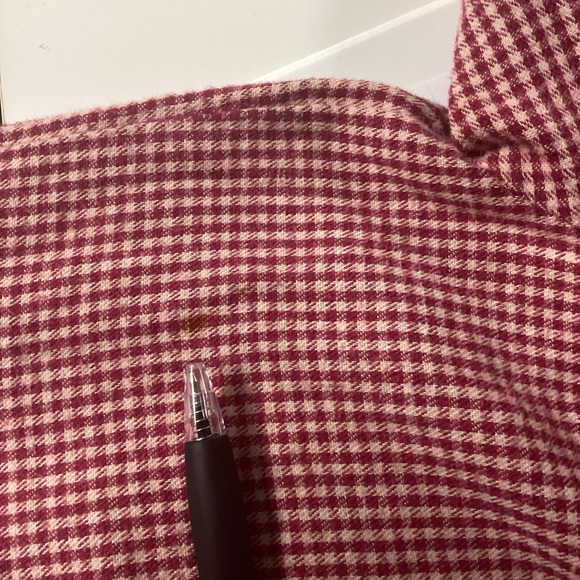 Vintage Rustic Outfitters Western Shirt Women’s Small Girls XL Reddish Pink Tan - Picture 10 of 10